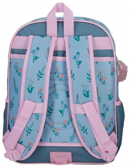 MOCHILA ADAPTABLE ENSO WE LOVE FLOWERS 38CM.