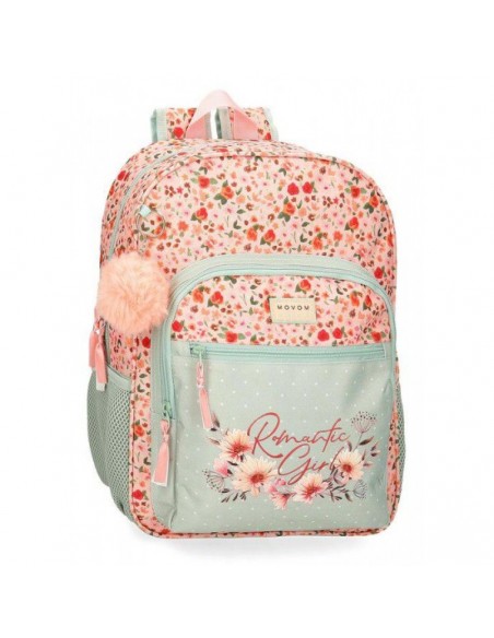 MOCHILA ADAPTABLE MOVOM ROMANTIC GIRL 38CM.