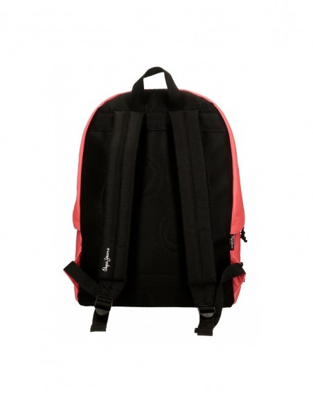 MOCHILA PORTAORDENADOR PEPE JEANS ARIS EVERGREEN + ESTUCHE