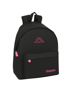 MOCHILA KAPPA "BLACK AND PINK"