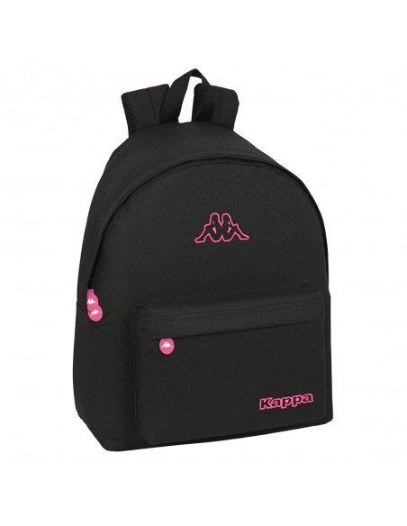 MOCHILA KAPPA "BLACK AND PINK"