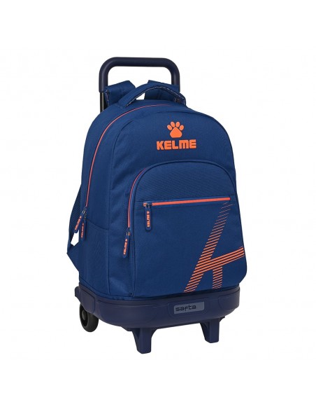 MOCHILA GDE. C/RUEDAS COMPACT EXT.SIMPLE KELME "NAVY BLUE"