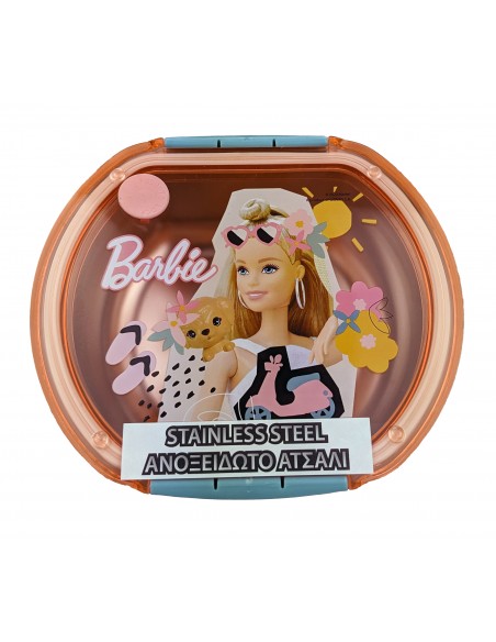 SANDWICHERA ACERO INOXIDABLE BARBIE 680ML