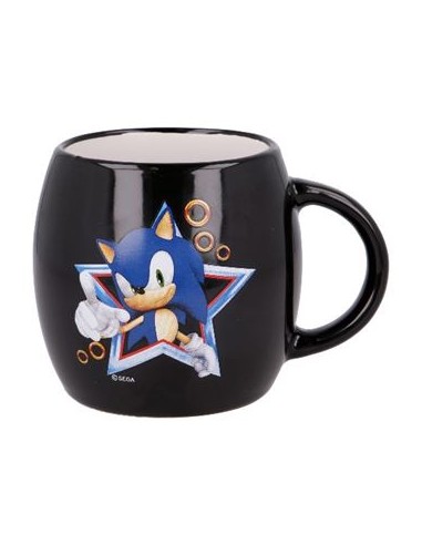 TAZA CERAMICA GLOBO SONIC 380ml.