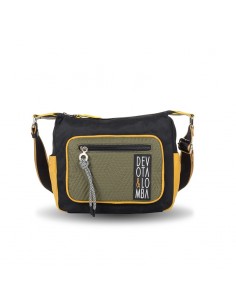 BOLSO BANDOLERA DOBLE D&L...