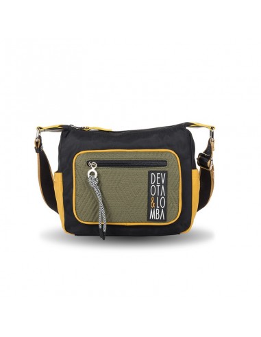 BOLSO BANDOLERA DOBLE D&L MULTICOLOR...