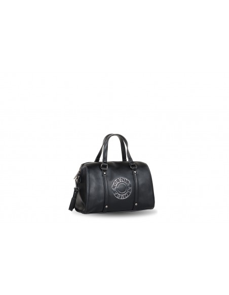 BOLSO BOWLING DEVOTA & LOMBA BADGE NEGRO