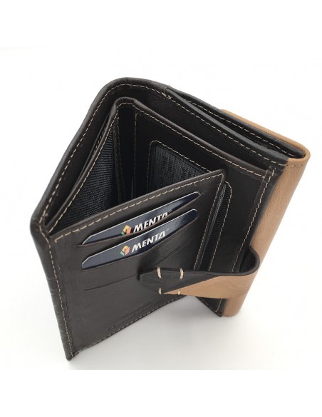 BILLETERO MONEDERO PIEL MENTA KINSASA PEQUEÑA