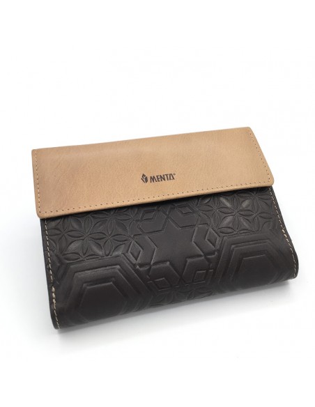 BILLETERO MONEDERO PIEL MEDIANO KINSASA MENTA