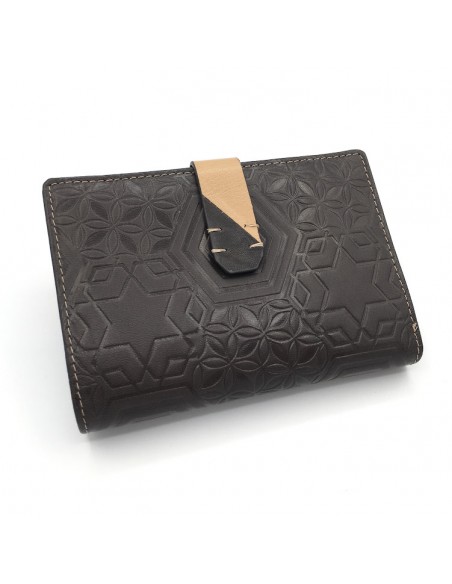 BILLETERO MONEDERO PIEL MEDIANO KINSASA MENTA