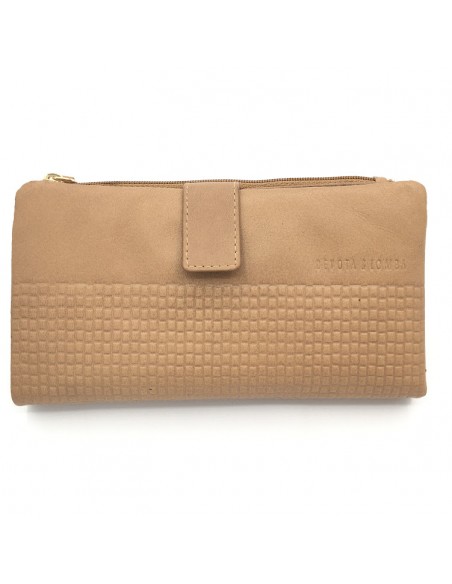 BILLETERO MONEDERO PIEL DEVOTA & LOMBA CAPRI LARGO