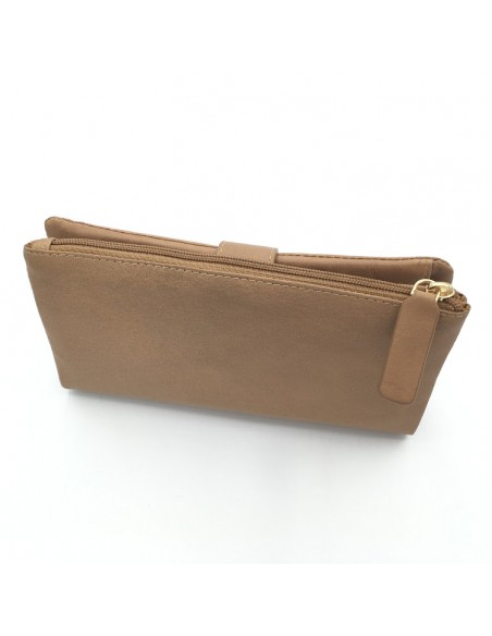 BILLETERO MONEDERO PIEL DEVOTA & LOMBA CAPRI LARGO