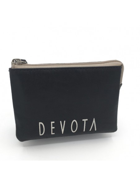 MONEDERO PIEL DEVOTA & LOMBA TRIPLE