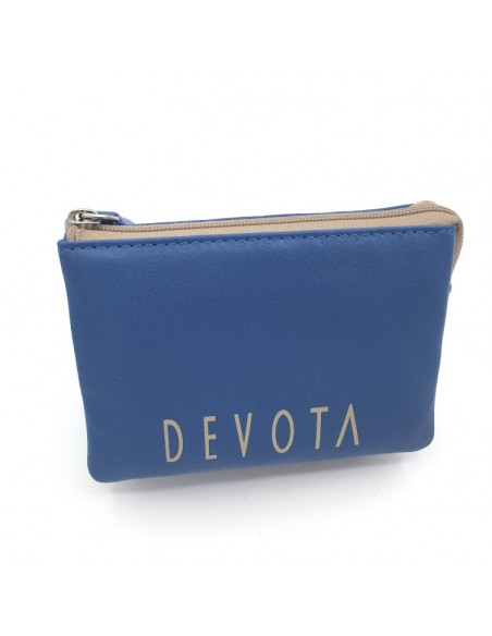 MONEDERO PIEL DEVOTA & LOMBA TRIPLE