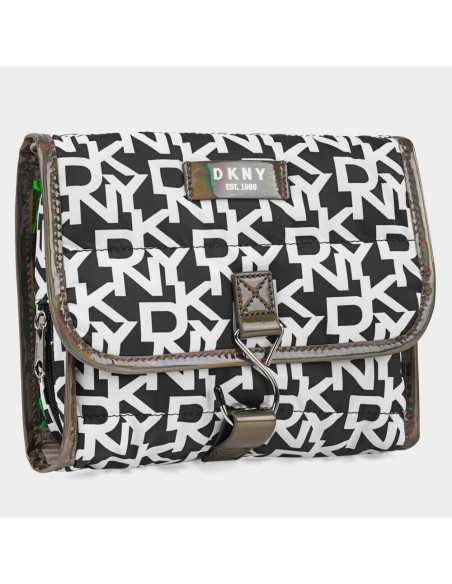 NECESER PLEGABLE DKNY SIGNATURE PUFF NEGRO