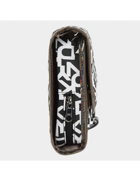 NECESER PLEGABLE DKNY SIGNATURE PUFF NEGRO