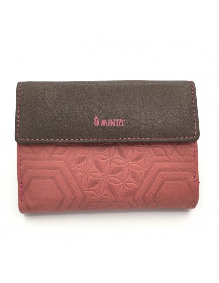 BILLETERO MONEDERO PIEL MENTA KINSASA PEQUEÑA