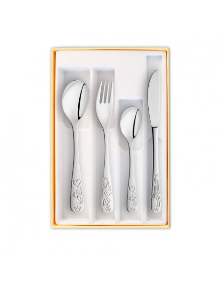 SET CUBIERTOS ACERO INOX. PRINCESA