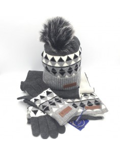 CONJUNTO PUNTO BUFANDA...