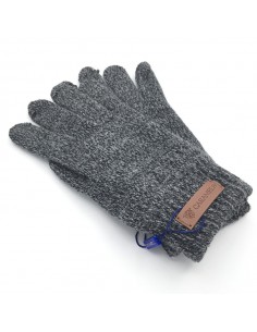 GUANTES PUNTO GRIS OSCURO...