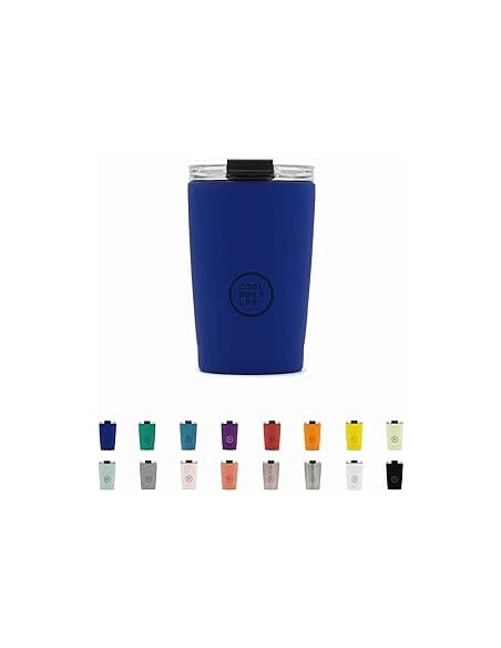 VASO TERMICO VIVID BLUE COOL BOTTLES 330 ML