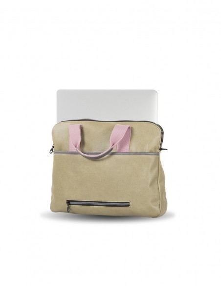 MALETIN PORTA ORDENADOR KAKI VENTIS