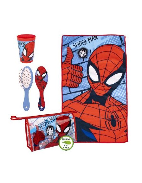 NECESER KIT ASEO ESCOLAR SPIDERMAN
