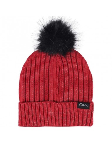 GORRO MINNIE ROJO POMPON