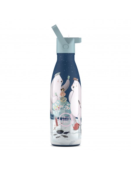 BOTELLA ACERO INOXIDABLE POLAR BEARS 350ML COOL BOTTLES