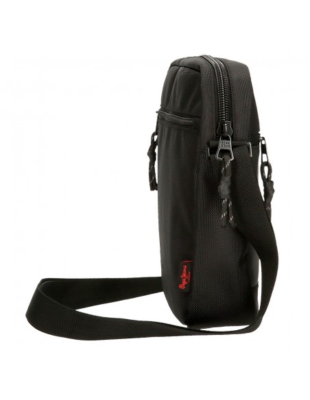 BANDOLERA PORTA TABLET PEPE JEANS BROMLEY NEGRO