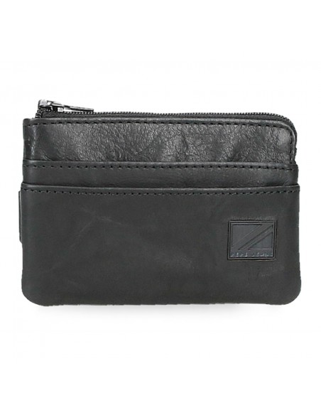 MONEDERO CON TARJETERO PEPE JEANS CHIEF NEGRO