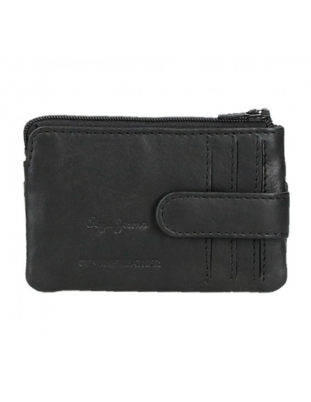 MONEDERO CON TARJETERO PEPE JEANS CHIEF NEGRO