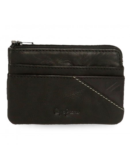 MONEDERO CON TARJETERO PEPE JEANS STRIKING NEGRO