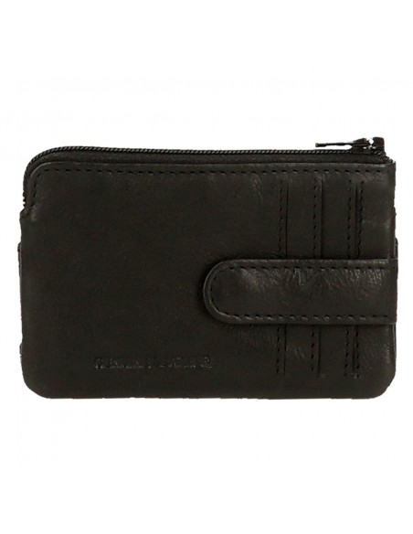 MONEDERO CON TARJETERO PEPE JEANS STRIKING NEGRO