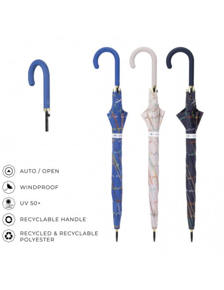 PARAGUAS MUJER LARGO AUTOMATICO BISETTI