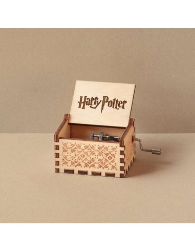 CAJA DE MUSICA  MADERA HARRY POTTER