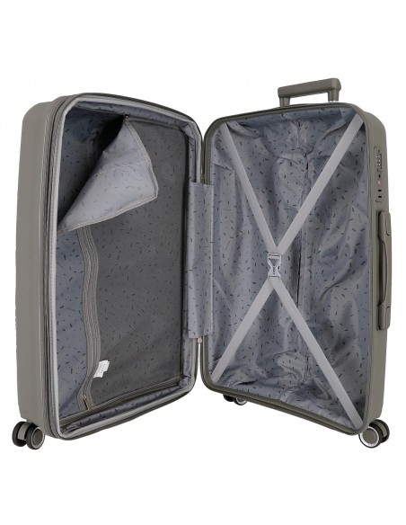 MALETA MEDIANA MOVOM INARI POLIPROPILENO EXPANDIBLE 68CM