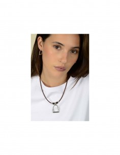 COLLAR EQUA CUERO CORTO CICLON 2