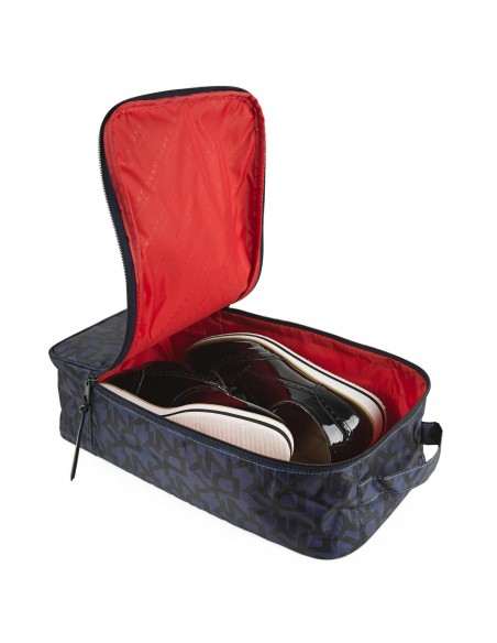 BOLSA PARA ZAPATOS DKNY - 924 SHOE BAG INDIGO LETRAS