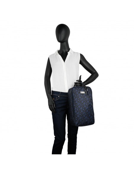 BOLSA PARA ZAPATOS DKNY - 924 SHOE BAG INDIGO LETRAS