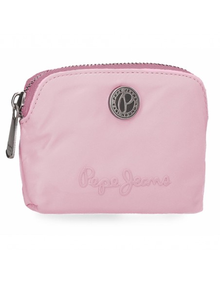 MONEDERO REDONDO PEPE JEANS CORIN ROSA