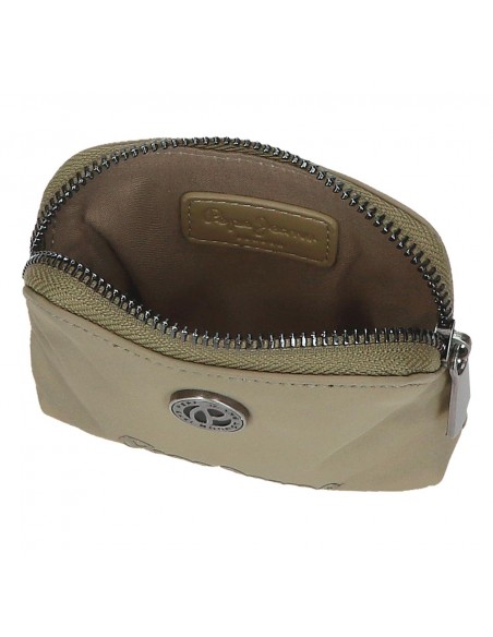 MONEDERO REDONDO PEPE JEANS CORIN VERDE