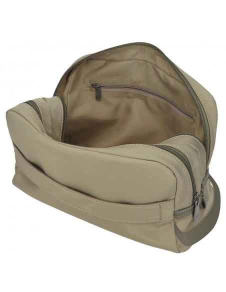 NECESER PEPE JEANS CORIN DOS COMPARTIMENTOS VERDE