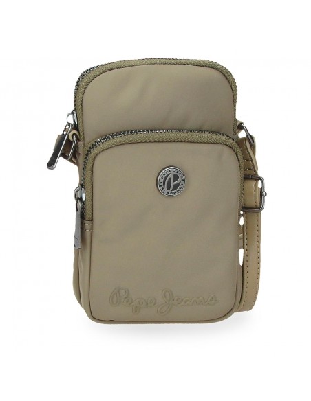 BANDOLERA PORTAMÓVIL PEPE JEANS CORIN VERDE