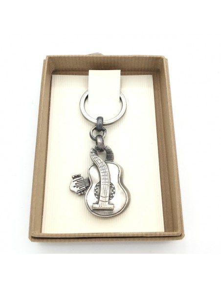 LLAVERO METAL GUITARRA