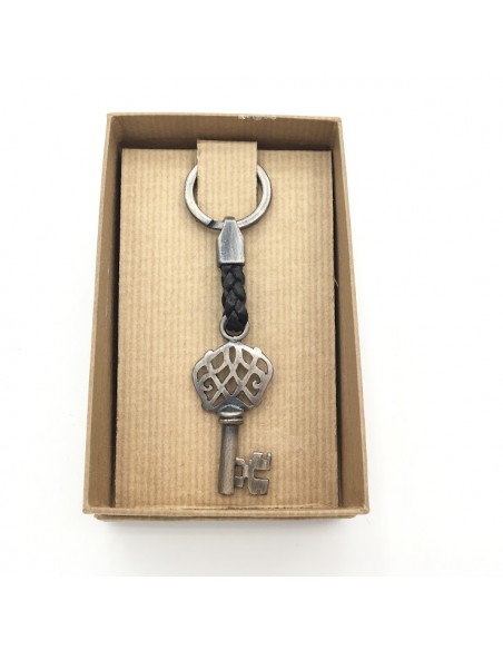 LLAVERO METAL LLAVE RUSTICA