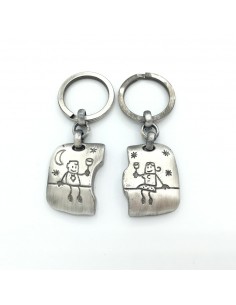 LLAVERO DOBLE PAREJA BRINDIS