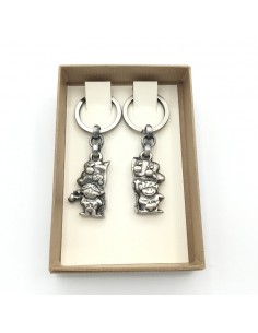 LLAVERO DOBLE ADAN Y EVA 2