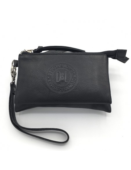 CARTERA PORTATODO MANO DEVOTA & LOMBA PIEL DOBLE IRIS