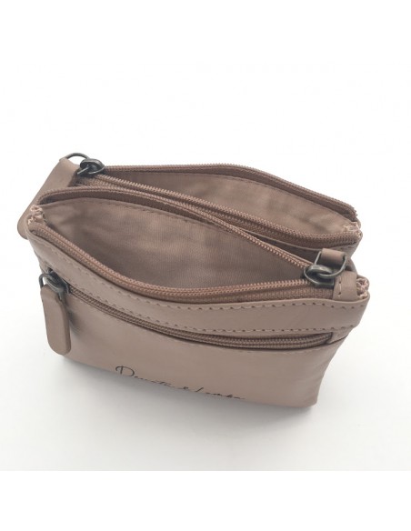 MONEDERO DOBLE EN PIEL DEVOTA & LOMBA